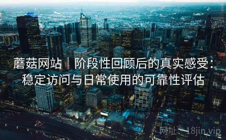 蘑菇网站｜阶段性回顾后的真实感受：稳定访问与日常使用的可靠性评估  第1张