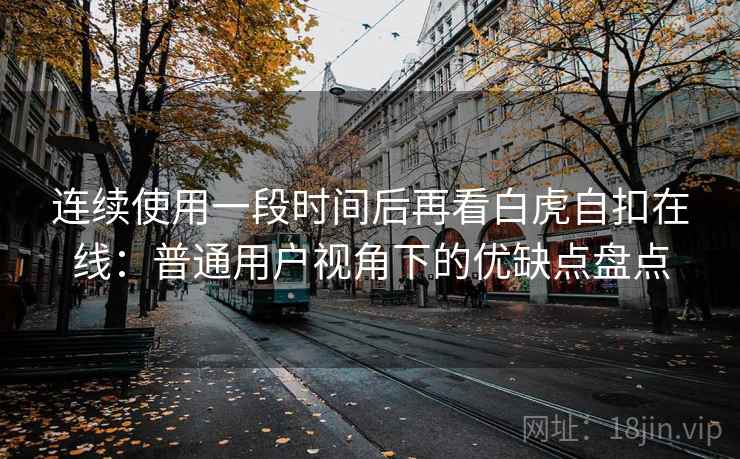 连续使用一段时间后再看白虎自扣在线：普通用户视角下的优缺点盘点  第1张