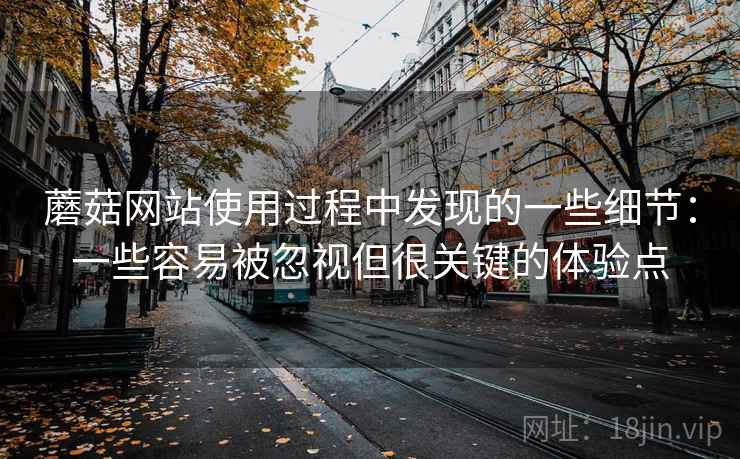 蘑菇网站使用过程中发现的一些细节：一些容易被忽视但很关键的体验点  第1张