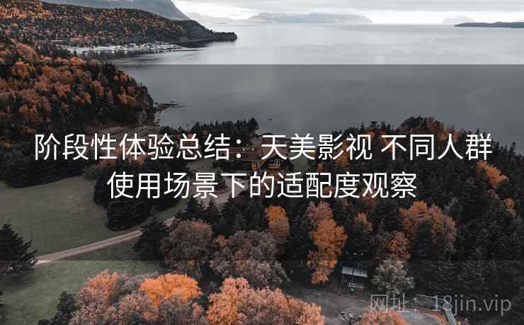 阶段性体验总结：天美影视 不同人群使用场景下的适配度观察  第1张