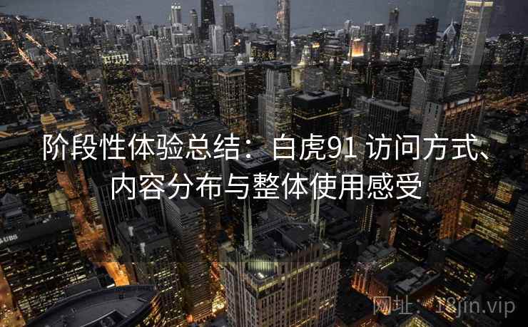 阶段性体验总结:白虎91 访问方式、内容分布与整体使用感受 第1张 阶段性体验总结:白虎91 访问方式、内容分布与整体使用感受 第1张